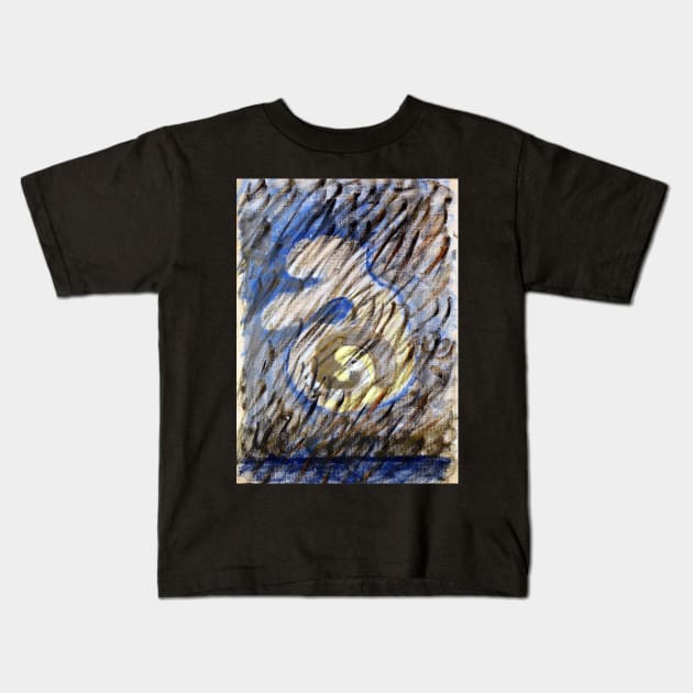 High Resolution Hilma af Klint Primordial Chaos No 1 Group I 1906 Kids T-Shirt by tiokvadrat